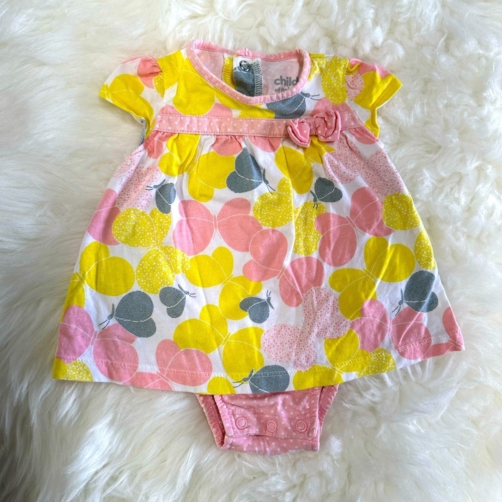 5/$30 Carter’s 3-6 Months Dress Romper Baby Girl - Picture 5 of 5
